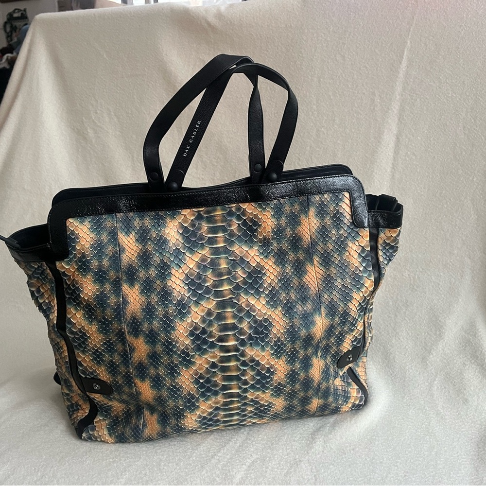 Dax Gabler Python Shoulder Tote bag - image 1